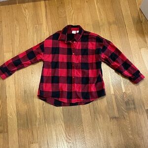 ❄️ GAP Kids Buffalo Check Flannel Shirt (Cozy for the winter!)